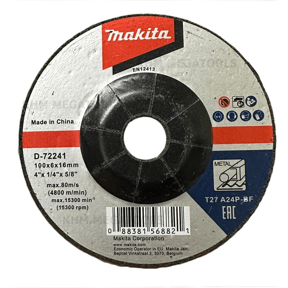Makita D-72241 Grinding Disc 4 Makita D-72241 Grinding Disc 4